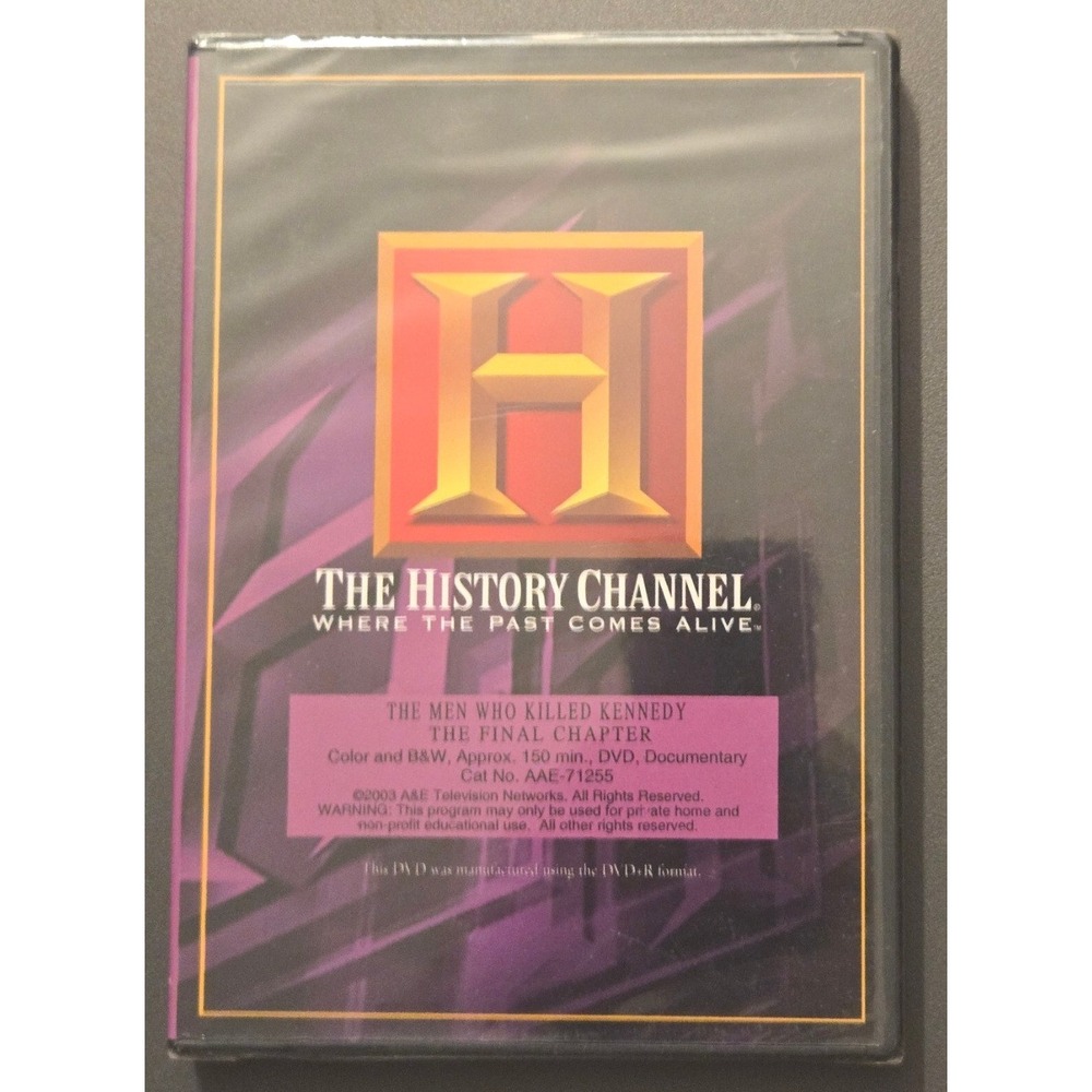 The Men Who Killed Kennedy The Final Chapter History Channel DVD Sealed